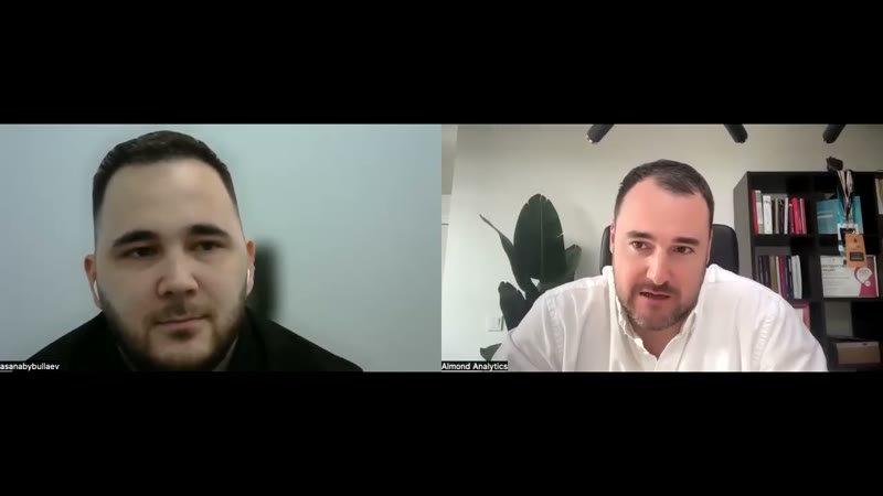 Асан на разборе по Zoom